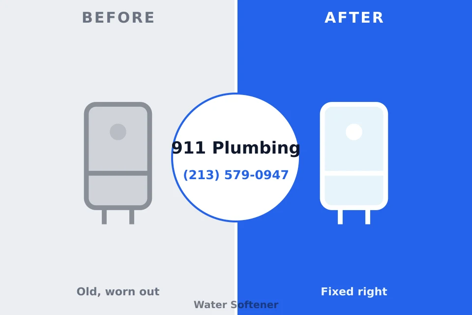 Before and after: plumbing repair Presque Isle, ME
